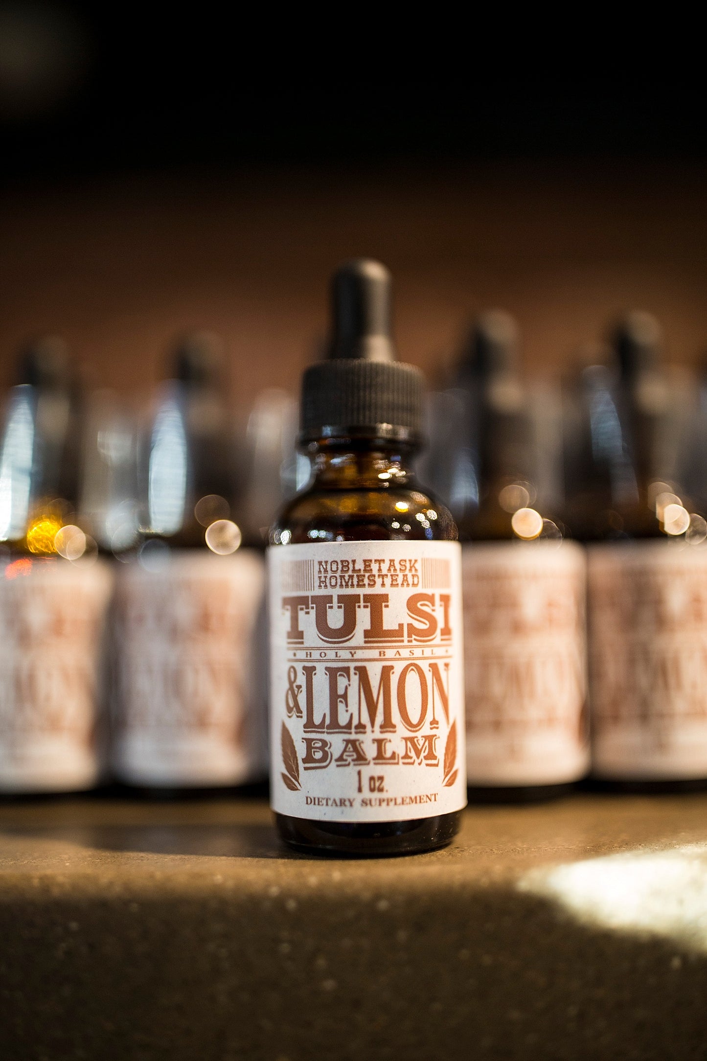 Tulsi (Holy Basil) Lemon Balm Tincture