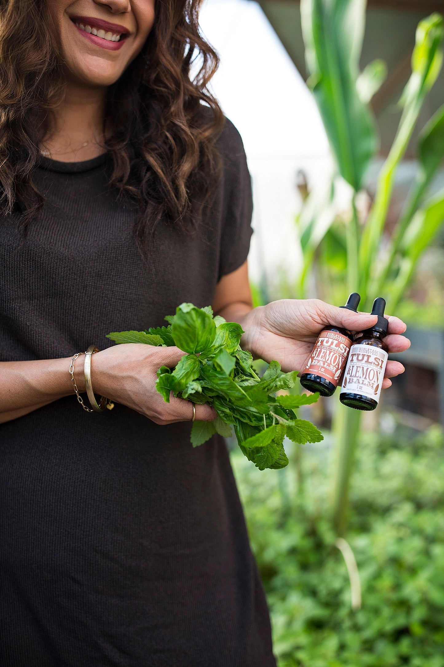 Tulsi (Holy Basil) Lemon Balm Tincture