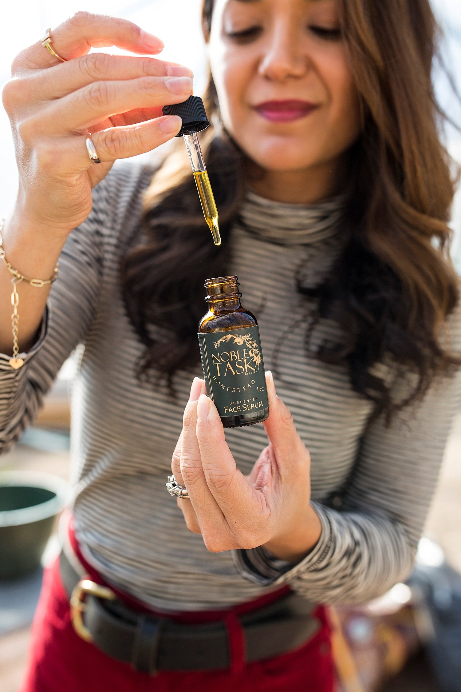Nobletask Face Serum - Unscented 1 oz Btl – nobletaskhomestead