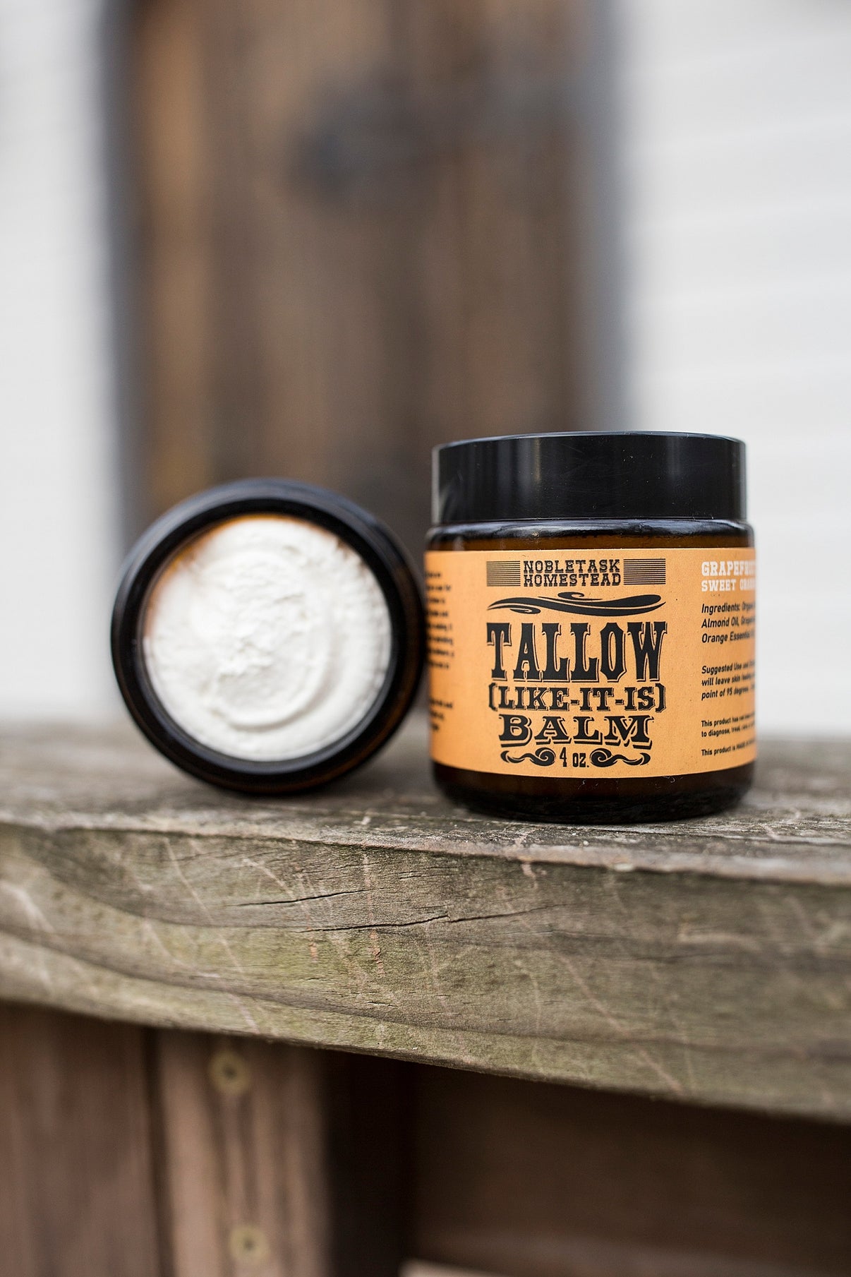Tallow Balm Scented – nobletaskhomestead