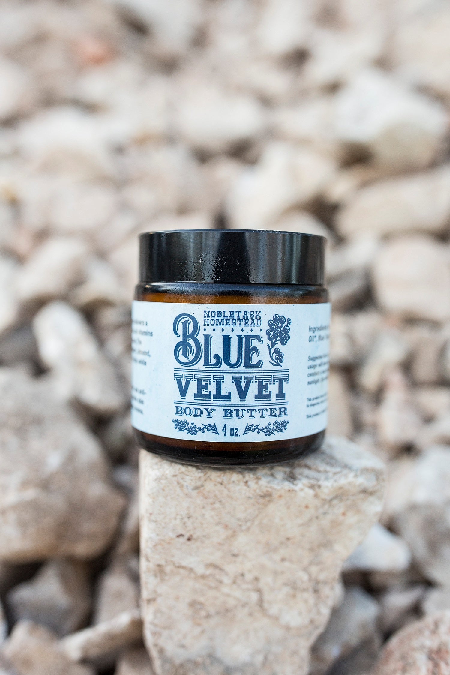 Blue Velvet Body Balm  nobletaskhomestead